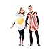 Produktbild (PKT) (844276-55) Adult Breakfast Buddies Bacon & Egg Costumes (Standard)