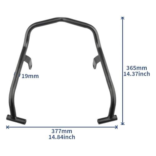 Porte Bagages CB350RS Rail de Fixation Robuste Arrière Moto GB350S