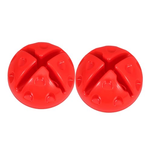 Bases de poteau pour entraînement de football HEMOTON en plastique x2