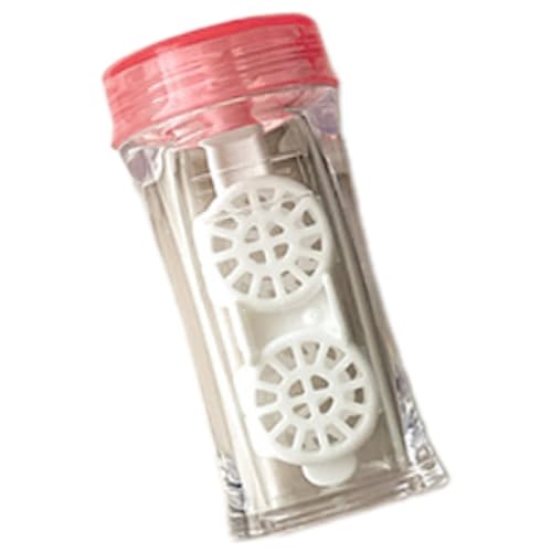 Contenitore multiuso per lenti da viaggio versatile a contatto per per donne e ragazze Rosso