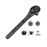 SHEAWA サイコンマウント 自転車マウントホルダー ブラケット サイクルコンピューター固定 ロードバイク用 カーボン製 頑丈 互換品 GoProカメラやライトもマウント可能 固定ホルダー アクセサリー GarminやCATEYEなどに対応