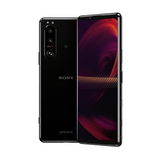 Sony Xperia 5 III 125GB 5G Factory Unlocked Smartphone, Black [U.S. Official w/Warranty]