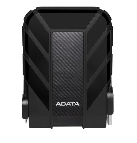 HD Externo Adata Anti-Queda, à Prova D´água, IPX68 Durable HD710 Pro USB 3.2, 2TB, 2.5´, Preto