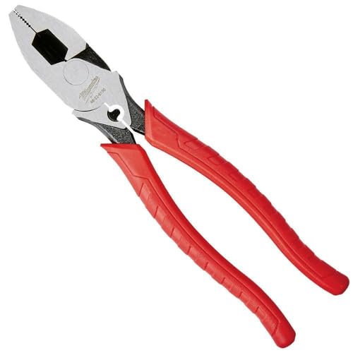 BUNKEYS Fits Milwaukee 48-22-6100 9-Inch Iron Carbide Edge High Leverage Lineman's Pliers