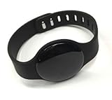 Bluetooth BLE 4.0/4.1 Beacon/iBeacon/Eddystone Waterproof/Dustproof IP44 Bracelet/Wristband Compatible with Android/iOS/Google TI CC2540 Chip UUID Programmable Support UID/URL