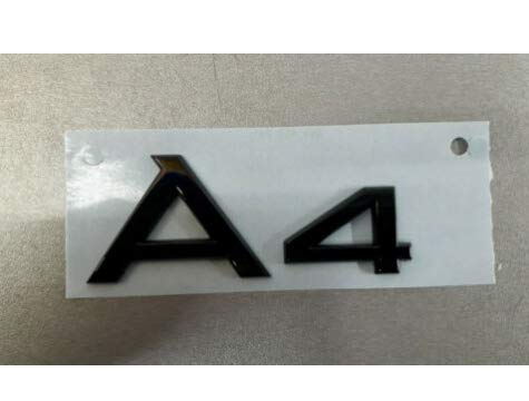 Audi Logo A4 Nero per la Parte Posteriore 8W0071803