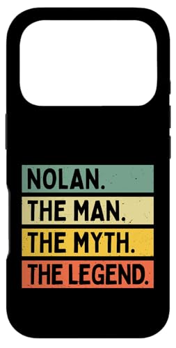 Nolan The Man The Myth The Legend�������Ȗ��� �X�}�z�P�[�X iPhone 17 Pro �p