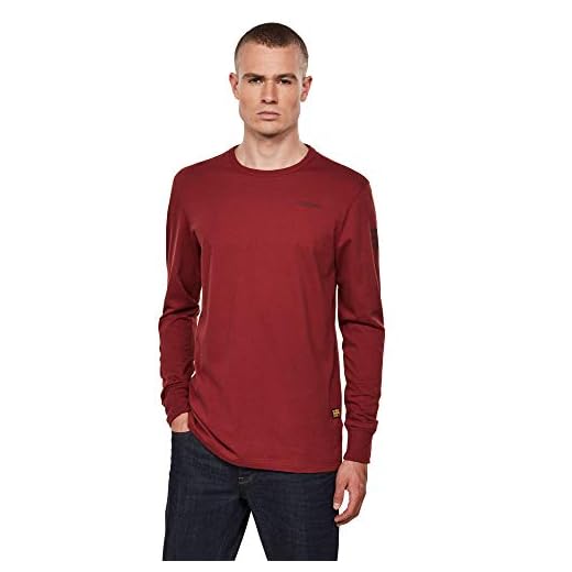 G-STAR RAW Herr T-shirt Base Regular G-STAR RAW herr T-Shirt Basic Regular, Dammtegel 336-b729, S