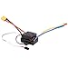RC ESC, RC Elektronischer Geschwindigkeitsregler Wasserdichte bürstenlose Ersatzteile Kunststoff für SCX10 1/10 RC Auto für Outdoor-Spielaktivitäten(XT60)