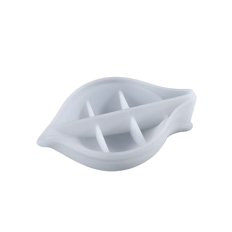Moule plat stockage plaque feuille en silicone pour porte-savon drainant DIY