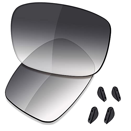 Image of SAUCER Premium Replacement Lenses & Nosepads for Oakley Drop Point OO9367 | UV400 Protection, Anti-Scratch, Precise Fit