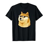 Pixelated Sunglasses Doge T-Shirt