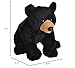 Wild Republic Wild Calls Black Bear, Authentic Animal Sound, Stuffed Animal, Eight Inches, Gift for Kids, Plush Toy, Fill is Spun Recycled Water Bottles, 6
