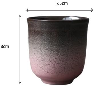 GSOUL Kungfu Tea cup Household Ceramic Cup Afternoon Tea Coffee Chinese Style Kung Fu Small Tea Cups