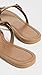 Tory Burch Women's Miller Sandals, Almond Flour, Tan, 7.5 Medium US