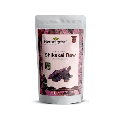 Image of Herbal gram Organic Combo Amla Reetha And Shikakai Raw For Making Hair Shampoo Or Oil (100Gmx3, Pack Of 3)