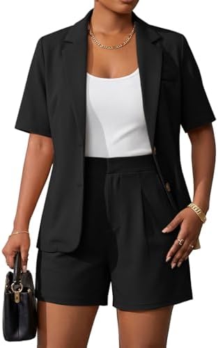 MorwenVeo Two Piece Suit Sets for Women Summer Business Casual Ou...