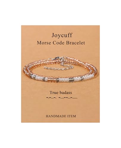Image of JoycuFF ๐ ๐ผ๐ฟ๐๐ฒ ๐๐ผ๐ฑ๐ฒ ๐๐ฟ๐ฎ๐ฐ๐ฒ๐น๐ฒ๐๐ ๐ณ๐ผ๐ฟ ๐ช๐ผ๐บ๐ฒ๐ป Inspirational Gifts Beads Bracelets for Women Encouragement Birthday Gifts for Daughter Sister Niece Granddaughter Mom Best Friend