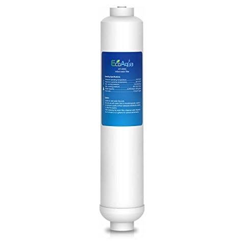 EcoAqua EFF-6035A Fridge Water Filter Compatible with Rangemaster SXS Series, 10817 SXS, 10818 SXS, 10819 SXS, RSXS661GB/C (1) Cover