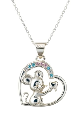 Perez&Fairy Collar Mágico del Ratoncito Pérez para Niñas de Latón con Circonitas y Cadena de Plata S925 | Colgante Infantil Raton Perez | Regalo Ratoncito Perez niña para la Caída de Dientes Perez&Fairy Collar Mágico del Ratoncito Pérez para Niñas de Latón con Circonitas y Cadena de Plata S925 | Colgante Infantil Raton Perez | Regalo Ratoncito Perez niña para la Caída de Dientes