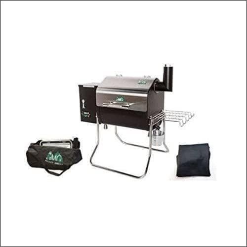 Green Mountain Grill Davy Crockett Pellet Grill Package, Cover and Tote Included - WiFi Enabled