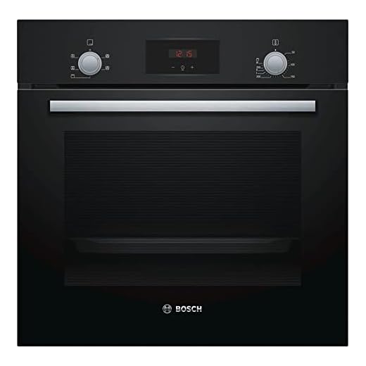 Bosch Home & Kitchen Appliances Bosch HHF113BA0B A Rated Built-In Electric Single Oven - Stainless Steel
