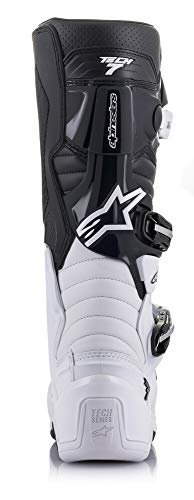 Image of Alpinestars Men's Tech 7 Enduro Drystar Waterproof Motocross Boots, Enhanced Comfort, CE-Certified