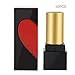 Sonew Empty Refillable Lip Balm Bottles Mini Lipstick Tubes Bottom Twist Containers, Plastic Love Heart Black Square Homemade DIY Tube with Cap, A Good Gift to Girlfriend(10PC)