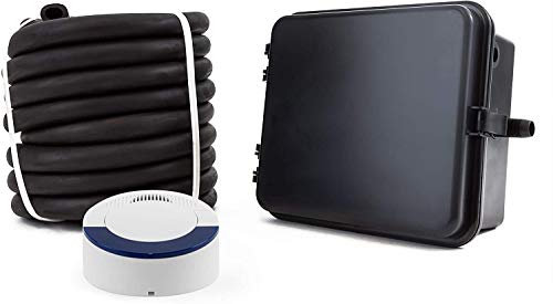 Image of Dakota Alert Driveway Alarm System - DCRH-4000 with One Mile Wireless Range- DCR-4000 Receiver & DCHT-4000 Transmitter Box with 25' Rubber Hose, Drive Thru Sensor & Signal