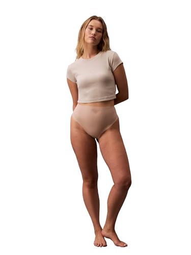 Calvin Klein Women's Shapewear Stay-Put Mesh High-Waist Thong Panty3