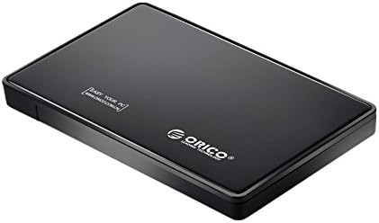 SISUN 2588US3 USB3.0 Tool Free 2.5" inch SATA hard drive hdd enclosure case (Black)