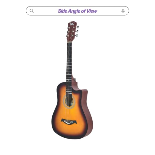 Blueberry B-38CM 38 Inch Acoustic Guitar Kit - Image 8