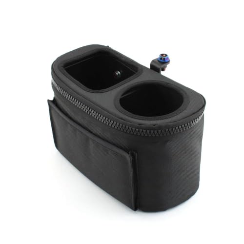 Porte-gobelet moto stable fixation guidon 125 300 pour éviter les chutes