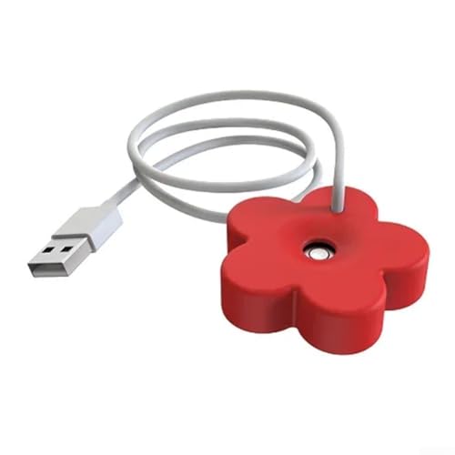 Vasiumic Humidificador de flores portátil compacto con difusor de aceite de aromaterapia, mini atomizador de aire silencioso para el hogar, dormitorio, oficina o coche, alimentado por USB blanco (B) Vasiumic Humidificador de flores portátil compacto con difusor de aceite de aromaterapia, mini atomizador de aire silencioso para el hogar, dormitorio, oficina o coche, alimentado por USB blanco (B)