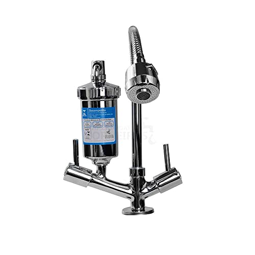 Torneira Gourmet Com Filtro De Mesa Bancada 1/4 Volta 3311