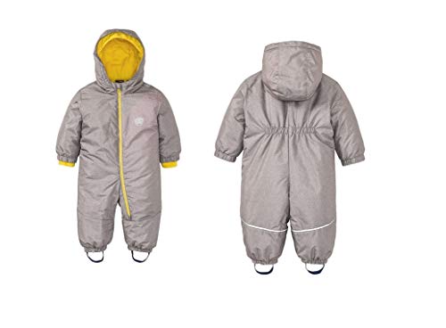 lupilu Mono de invierno para bebé con capucha, beige, 9 mes