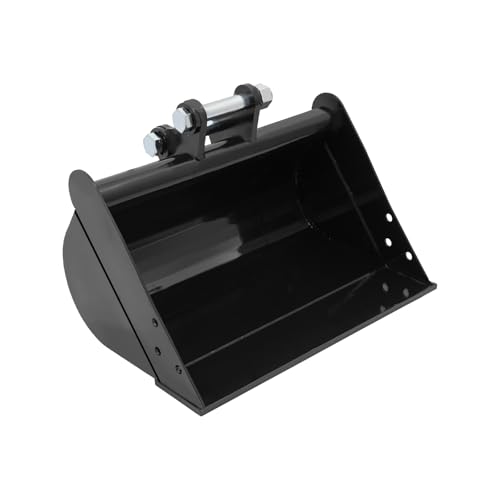 Fyssnn Baggerschaufel für Minibagger, Flache Zähne...