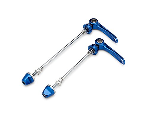 BW USA Quick Release Bicycle Skewer Set - Front and Rear Road Bike