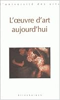 L' oeuvre d'art Aujourd'hui 2252033770 Book Cover