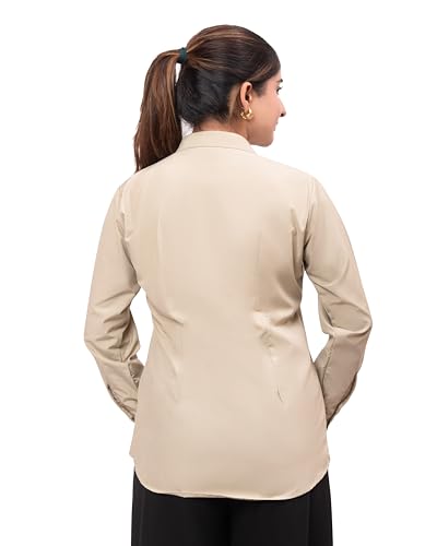 Image of ESTA Women Full Sleeve Stylish Western Official Formal Shirts Regular fit Shirts for Women