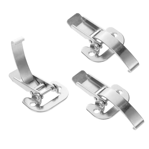 3 pezzi Fibbia Piccola per Serratura Ricambio Chiusura Toggle Multifunzionale per Scatole Trasporto e Attrezzature Industriali