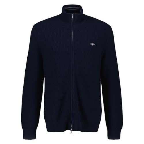 GANT Cotton Pique Zip Cardigan