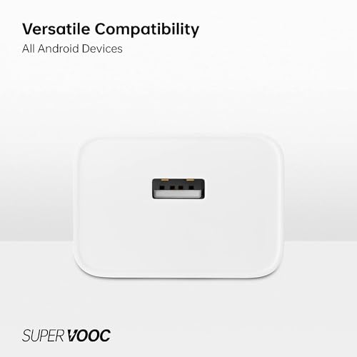 Image of 33w Reno VOOC Fast Charging Compatible with Oppo R17 / Find X / R15 / Reno /Reno 2 / Reno 2Z / Reno F /Reno 10X Zoom / K5 / K3 / A91 / Reno 3 Pro / F15 / F17 Adapter Only