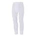 ADAMO Pantalon Long en Double côte série Prestige en Grandes Tailles Jusqu'au 20 avec ouvre-Bouteille, Taille:8XL, Couleur:Blanc