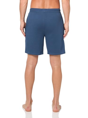 Image of BOSS Men's Waffle Contrast Logo Lounge Shorts