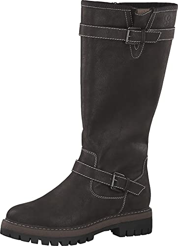 Bottes d'hiver s.Oliver Femme en cuir élégant pour affronter le froid avec style