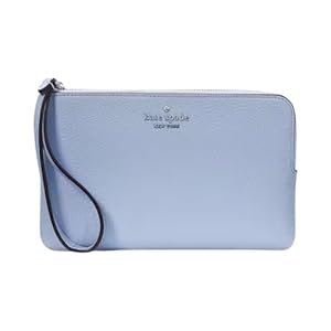 Kate Spade Leila Medium L Zip Wristlet (Serenity)