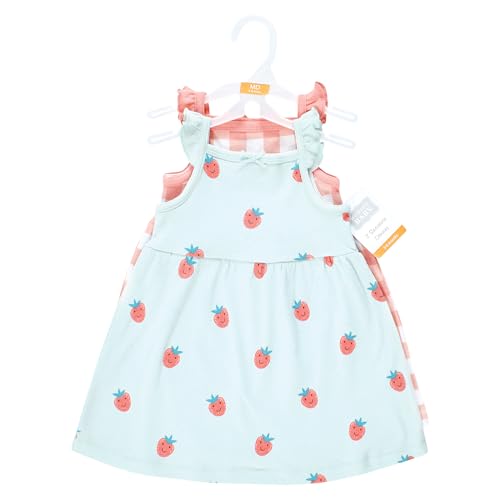 Image of Hudson Baby Girl's Cotton Dresses