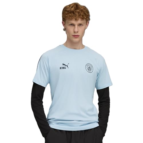 Puma Manchester City XL ライトブルーシャツ Blue PUMA Manchester City FC Training Shirt - JD Sports Global