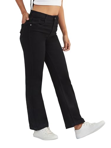Image of Dolce Crudo Women's High Waist Straight Fit Jeans